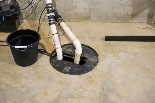Basement Drainage Installation in Madison
