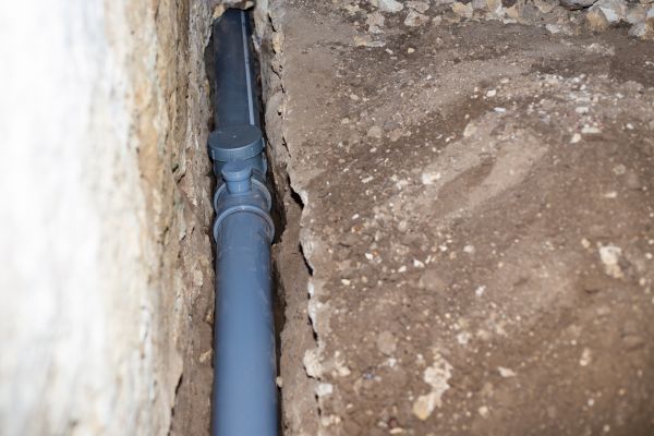 Drain Line Installation in Madison