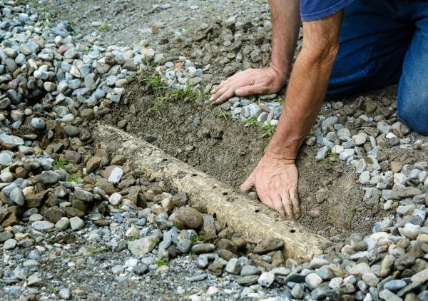 French Ditch Installation in Madison