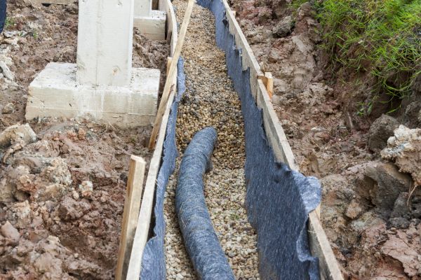 French Drain Installation in Madison